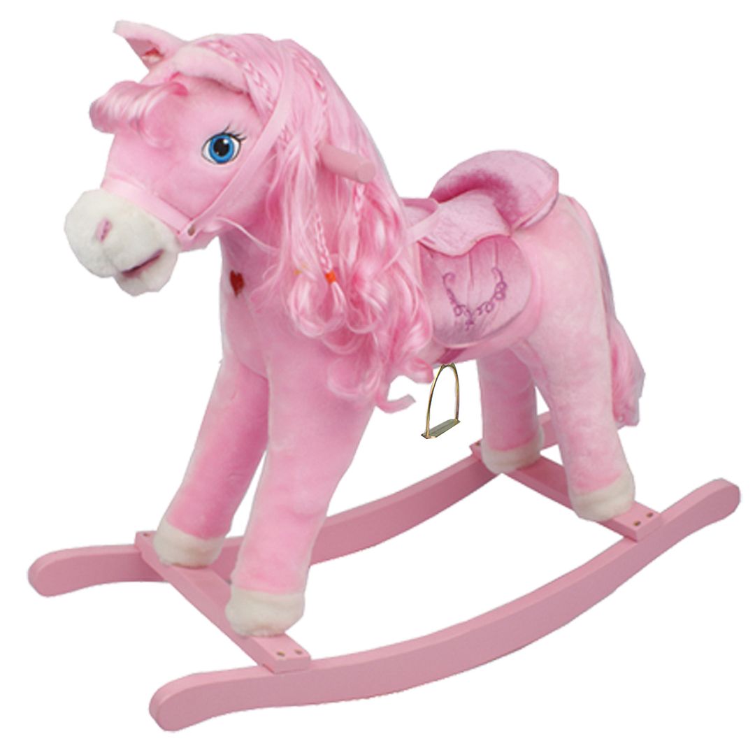 soft rocking horse for toddler